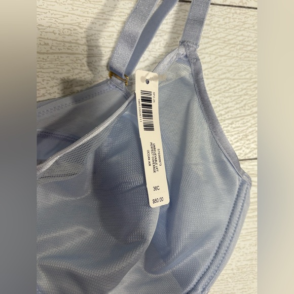 Soma Unbelievable Lift Perfect Coverage Sheer Bra, Size 36C, in Ocean Air, NWT - Picture 9 of 10